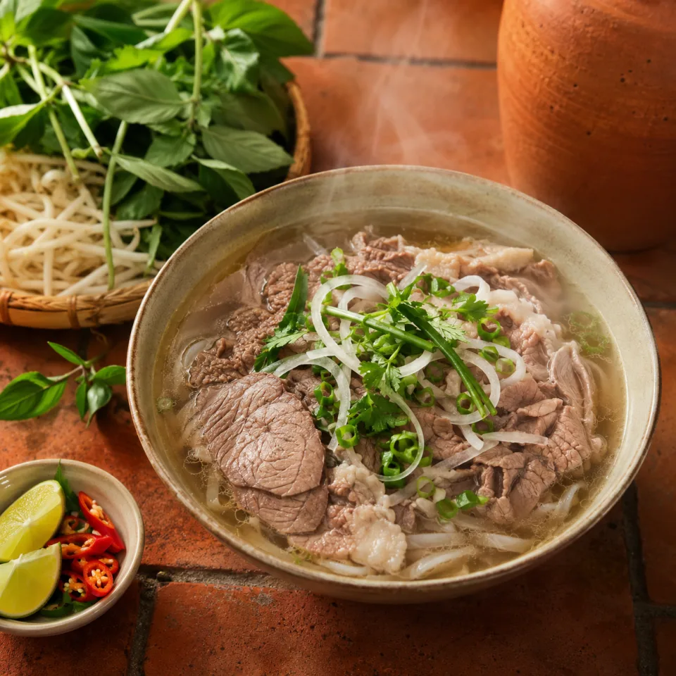 Bàn ăn tại Nguyễn Thị Hoàng
